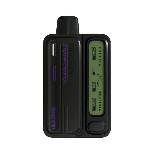NEXGEN BEEPBAR Grape Crystal Vape product image transparent background