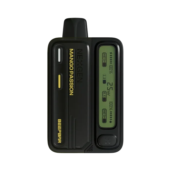 NEXGEN BEEPBAR Mango Passion Vape product image transparent background