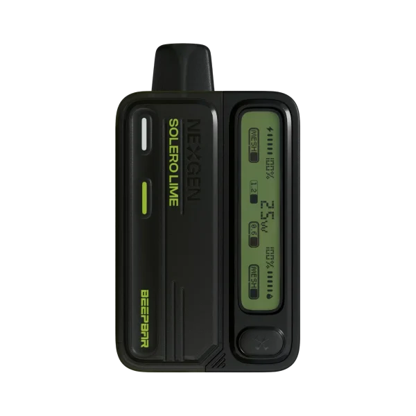NEXGEN BEEPBAR Solero Lime Vape product image transparent background