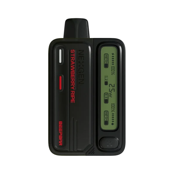 NEXGEN BEEPBAR Strawberry Ripe Vape product image transparent background