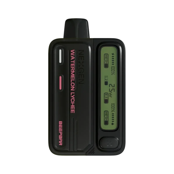 NEXGEN BEEPBAR Watermelon Lychee Vape product image transparent background