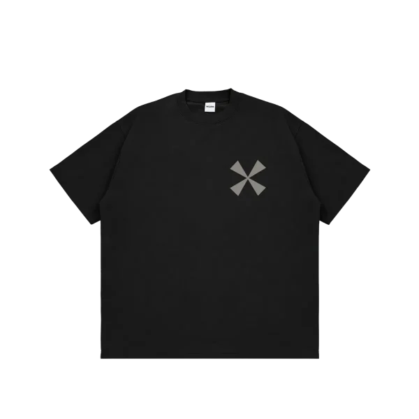 NEXGEN-Malaysia-Streetwear-Oversized-Fit-GTTT-Graphic-Tee-Black-Front-view-transparent-background